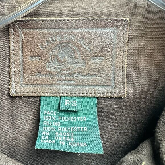 Lauren Ralph Lauren Equestrian Barn Jacket Womens size Small brown quilted - Picture 8 of 8